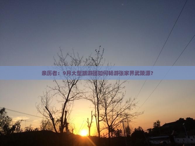 亲历者：9月大型旅游团如何畅游张家界武陵源？