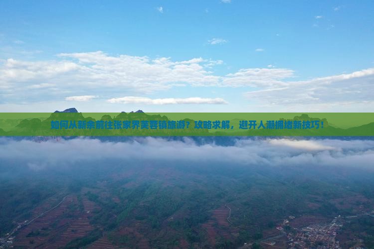 如何从新余前往张家界芙蓉镇旅游？攻略求解，避开人潮拥堵新技巧！