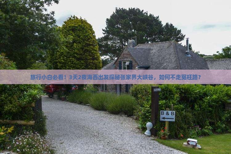 旅行小白必看！3天2夜海西出发探秘张家界大峡谷，如何不走冤枉路？