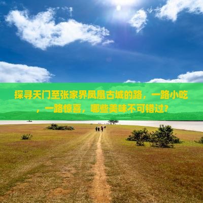 探寻天门至张家界凤凰古城的路，一路小吃，一路惊喜，哪些美味不可错过？