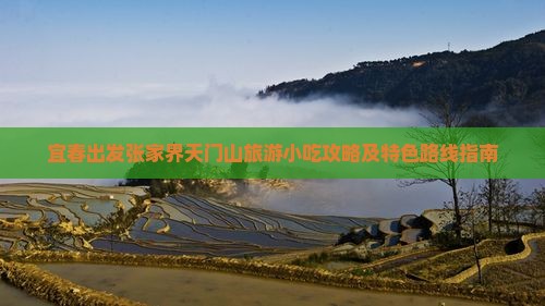 宜春出发张家界天门山旅游小吃攻略及特色路线指南