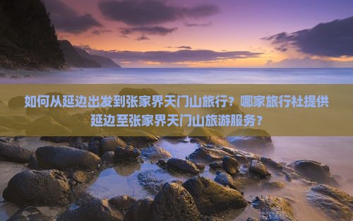 如何从延边出发到张家界天门山旅行？哪家旅行社提供延边至张家界天门山旅游服务？