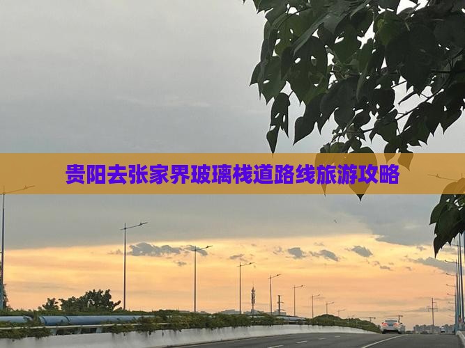 贵阳去张家界玻璃栈道哪里玩