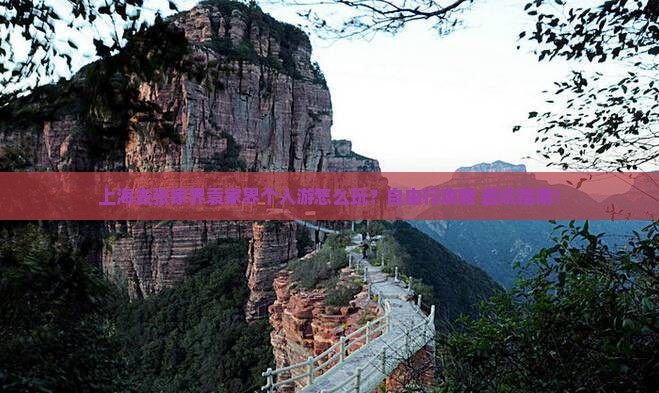 上海去张家界袁家界个人游