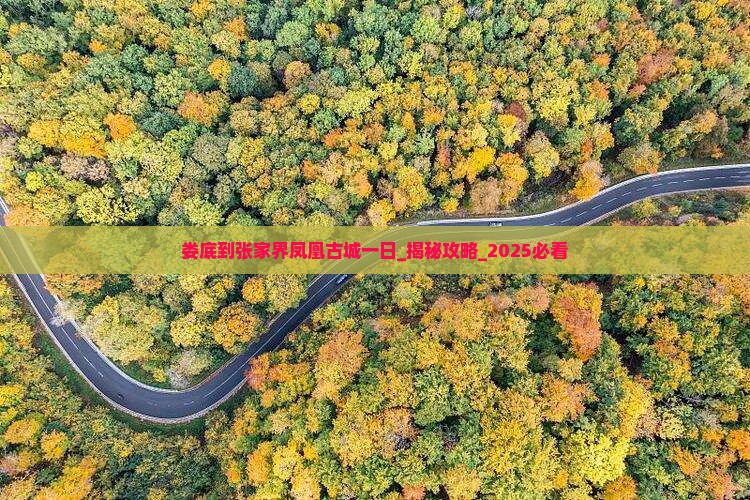 娄底到张家界凤凰古城一日