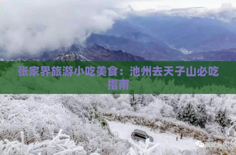 池州去张家界天子山旅游小吃