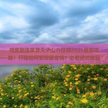 哈密到张家界天子山六日游