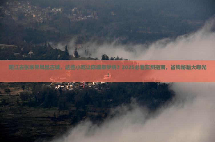 阳江去张家界凤凰古城旅游小吃