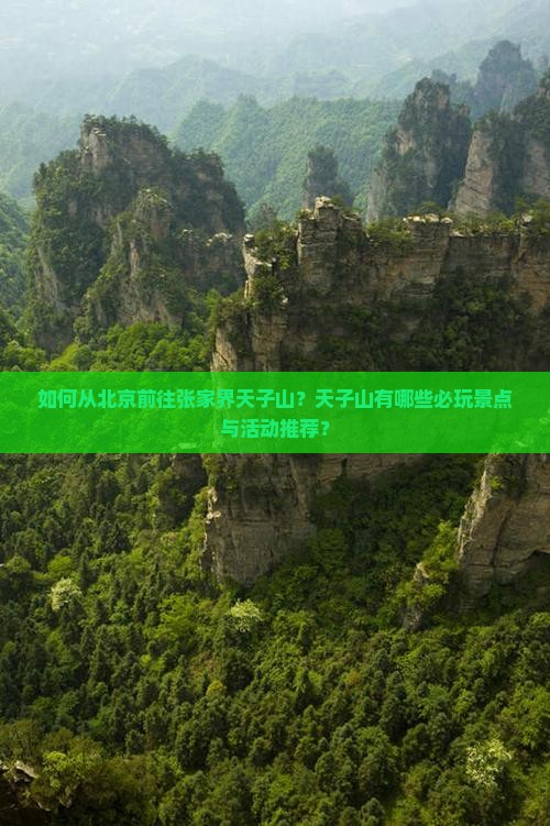 如何从北京前往张家界天子山？天子山有哪些必玩景点与活动推荐？