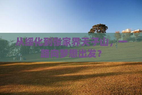 从绥化到张家界天子山，一路向梦想出发？