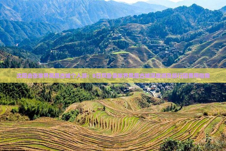 沈阳去张家界凤凰古城个人游：8日双卧袁家界凤凰古城深度游及旅行团费用指南