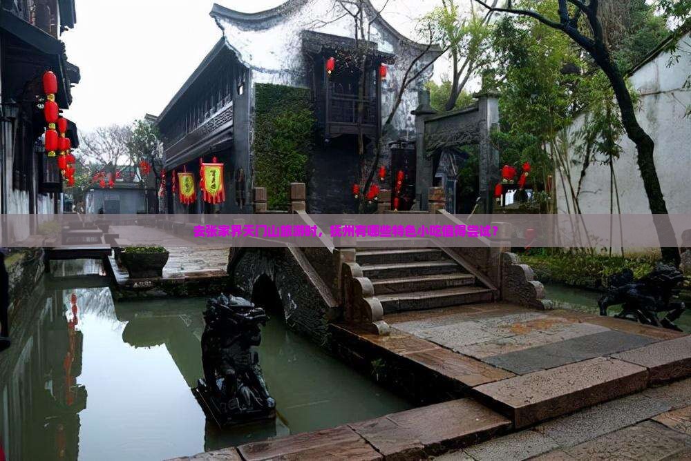 去张家界天门山旅游时，抚州有哪些特色小吃值得尝试？