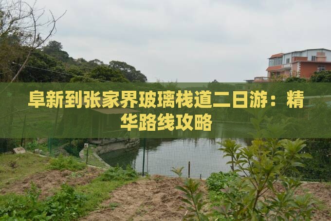 阜新到张家界玻璃栈道二日游：精华路线攻略