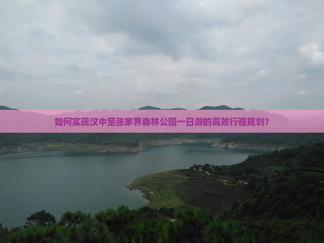 如何实现汉中至张家界森林公园一日游的高效行程规划？