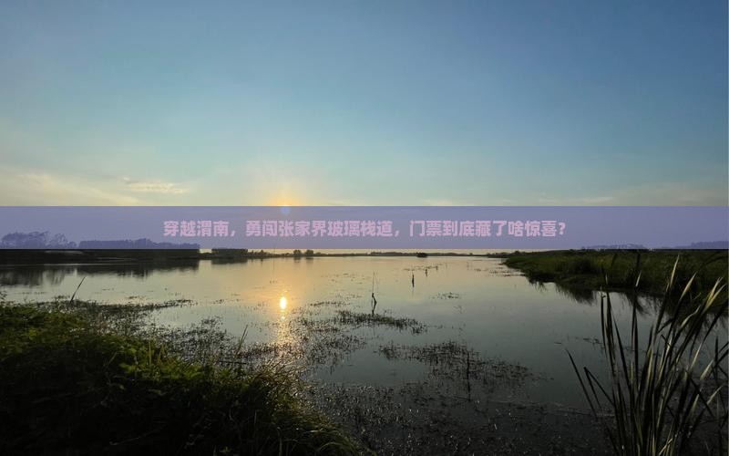 穿越渭南，勇闯张家界玻璃栈道，门票到底藏了啥惊喜？