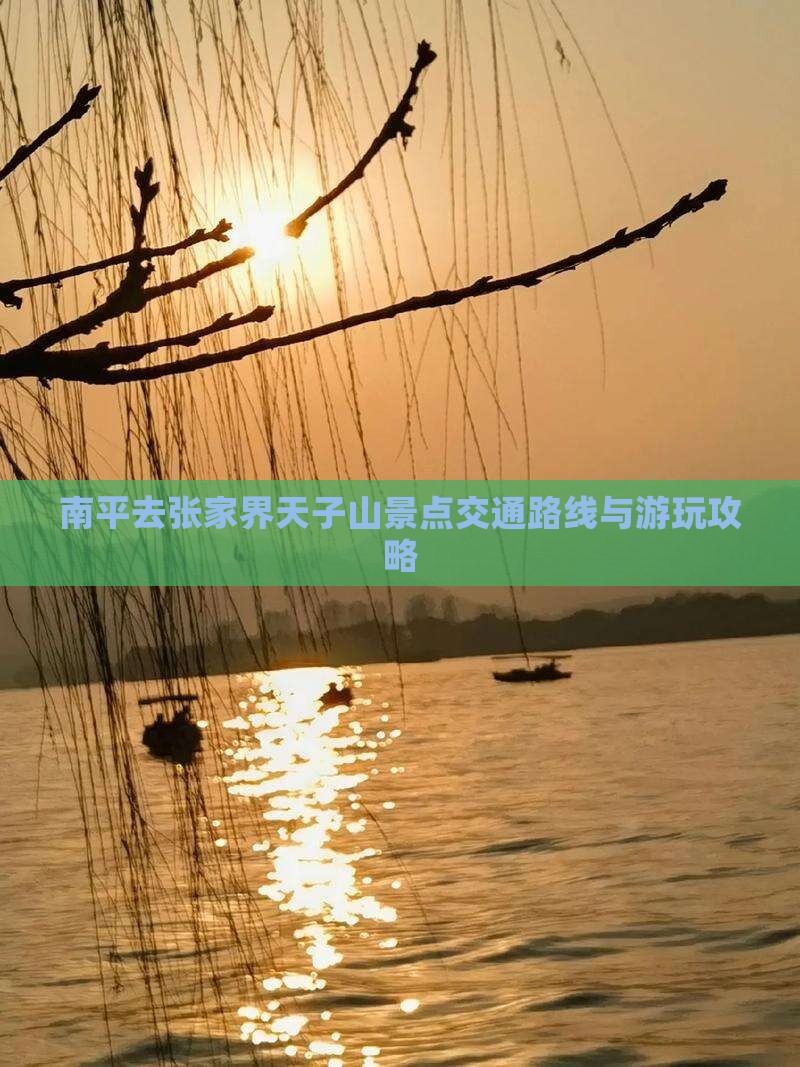 南平去张家界天子山景点交通路线与游玩攻略