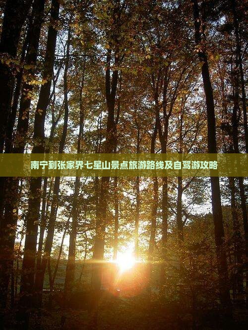 南宁到张家界七星山景点旅游路线及自驾游攻略