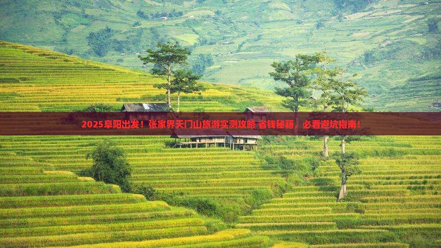 阜阳到张家界天门山旅游