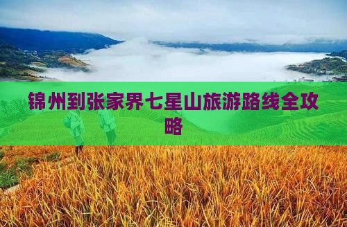 锦州去张家界七星山一日