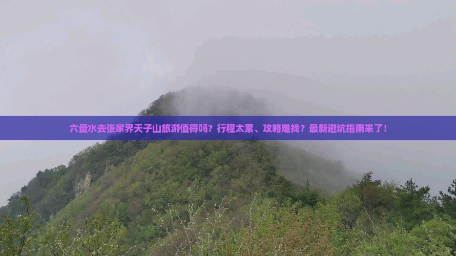 六盘水去张家界天子山旅游