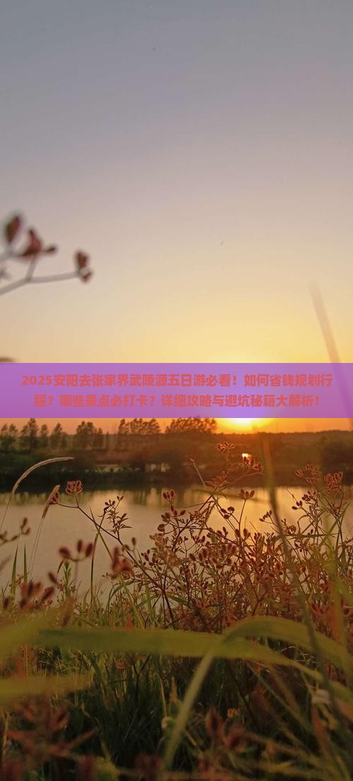 安阳去张家界武陵源五日游