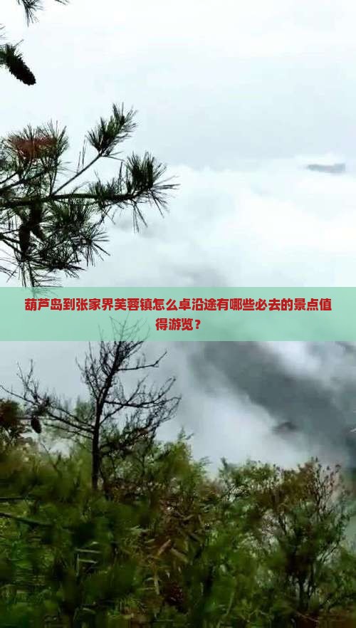 葫芦岛到张家界芙蓉镇怎么卓沿途有哪些必去的景点值得游览？