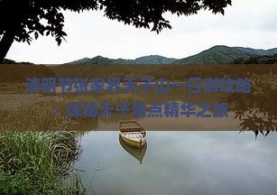 清明节张家界天子山一日游攻略：探秘天子景点精华之旅