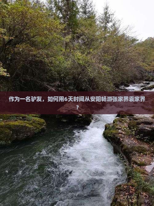 作为一名驴友，如何用6天时间从安阳畅游张家界袁家界？