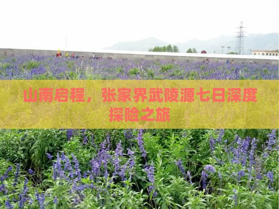山南启程，张家界武陵源七日深度探险之旅