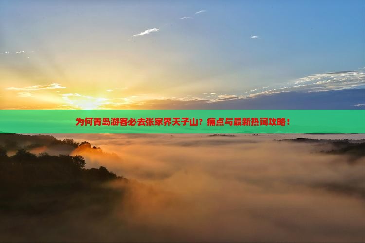 为何青岛游客必去张家界天子山?痛点与最新热词攻略! 为何青岛游客必去张家界天子山?痛点与最新热词攻略!