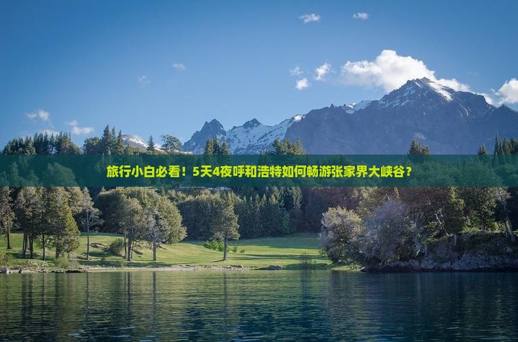 旅行小白必看！5天4夜呼和浩特如何畅游张家界大峡谷？