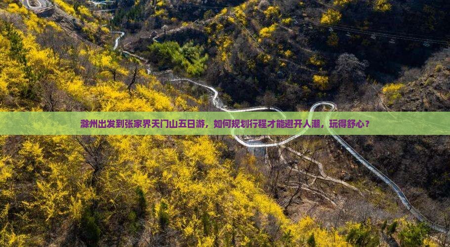 滁州出发到张家界天门山五日游，如何规划行程才能避开人潮，玩得舒心？
