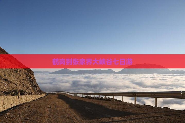 鹤岗到张家界大峡谷七日游