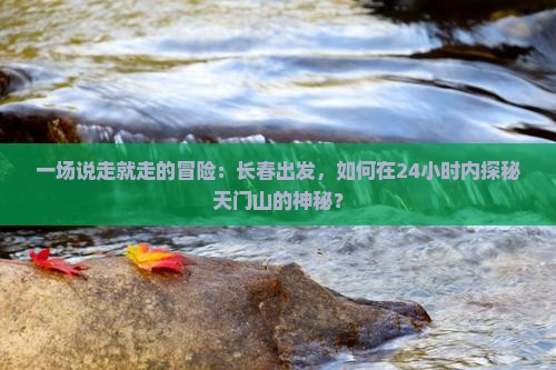 一场说走就走的冒险：长春出发，如何在24小时内探秘天门山的神秘？