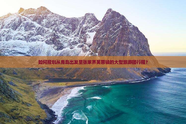 如何规划从青岛出发至张家界芙蓉镇的大型旅游团行程？
