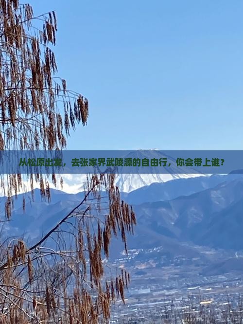 从松原出发，去张家界武陵源的自由行，你会带上谁？