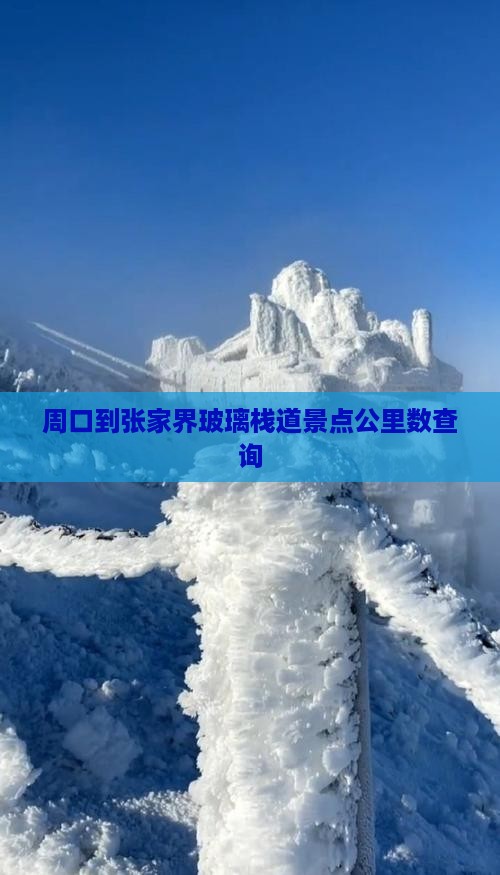 周口到张家界玻璃栈道景点公里数查询