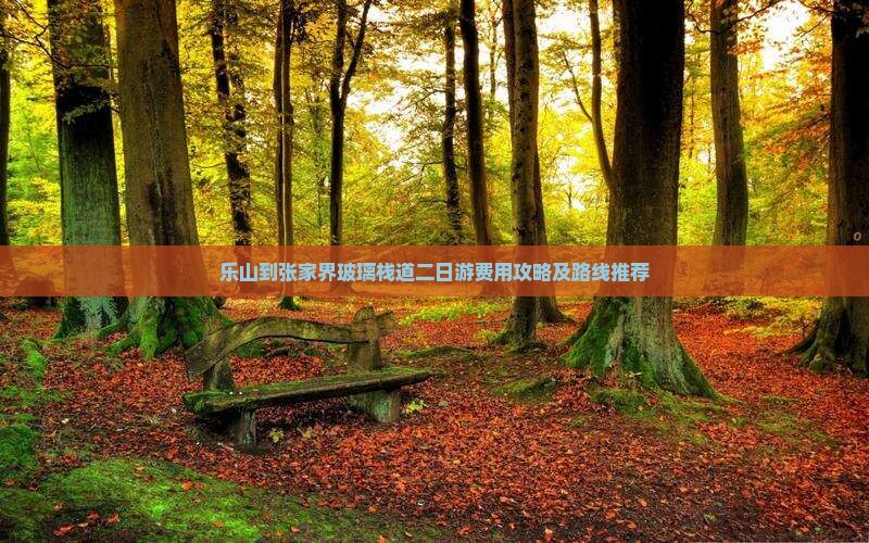 乐山到张家界玻璃栈道二日游费用攻略及路线推荐