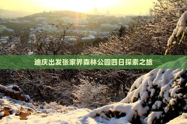 迪庆出发张家界森林公园四日探索之旅