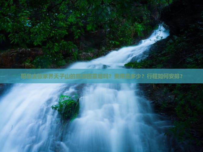 阳泉去张家界天子山的旅游团靠谱吗？费用是多少？行程如何安排？