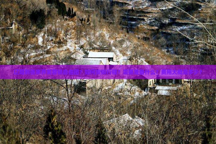 辽阳到张家界芙蓉镇自由团？如何安排行程？需要准备什么？费用大概是多少？