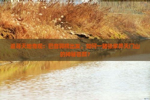 追寻天地奇观：巴音郭楞出发，如何一睹张家界天门山的神秘容颜？