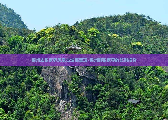 锦州去张家界凤凰古城哪里玩-锦州到张家界的旅游报价