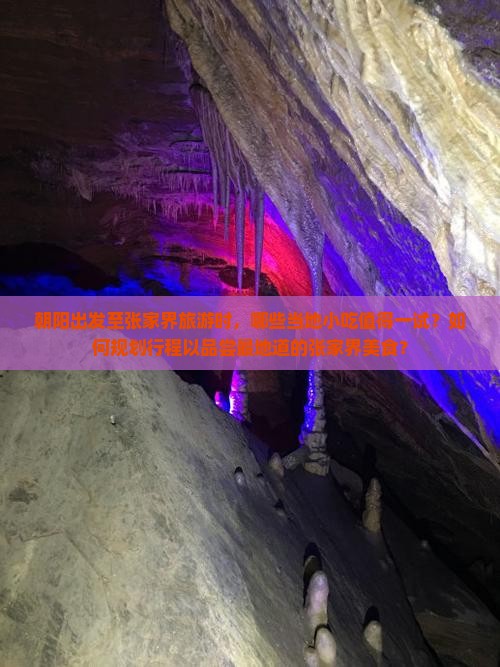 朝阳出发至张家界旅游时，哪些当地小吃值得一试？如何规划行程以品尝最地道的张家界美食？