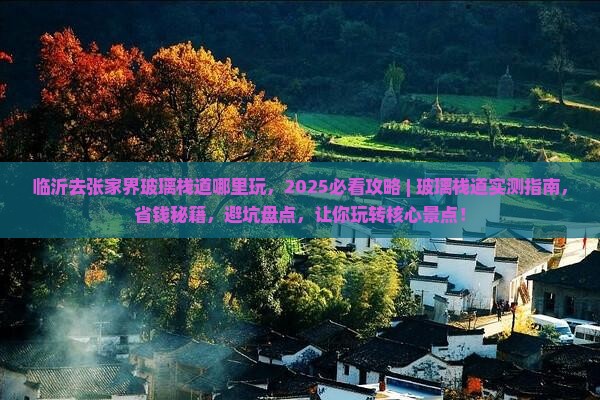 临沂去张家界玻璃栈道哪里玩