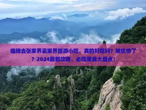 临猗去张家界袁家界旅游小吃