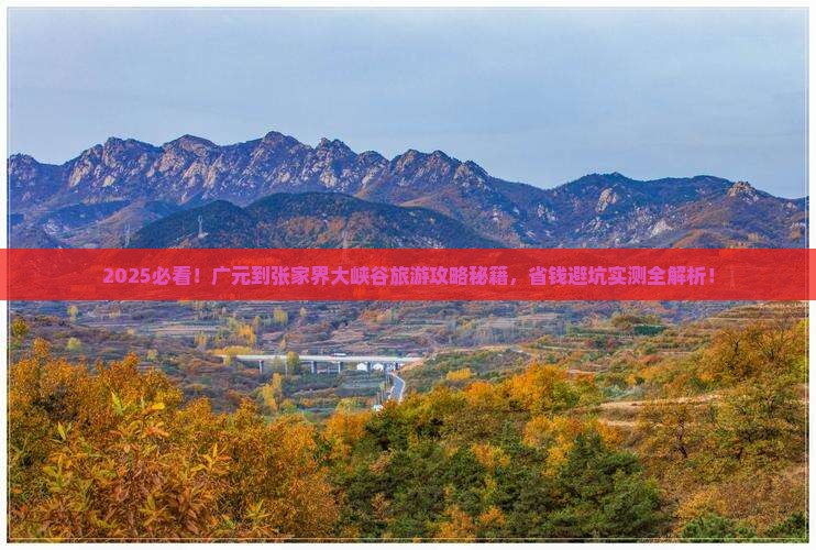 广元到张家界大峡谷旅游