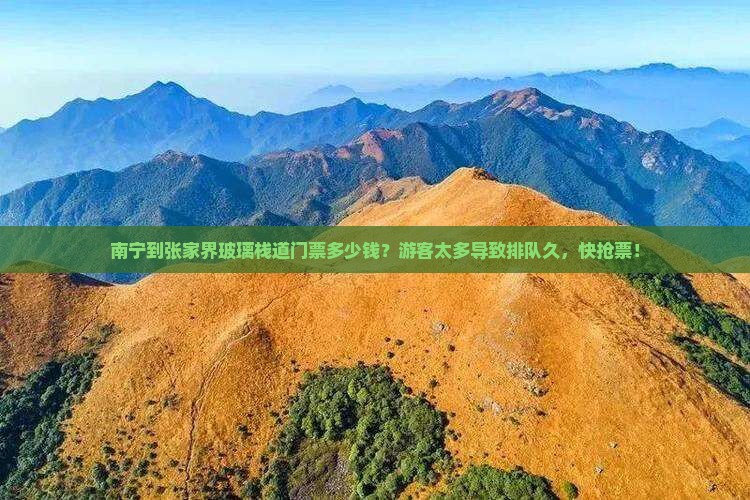 南宁到张家界玻璃栈道门票