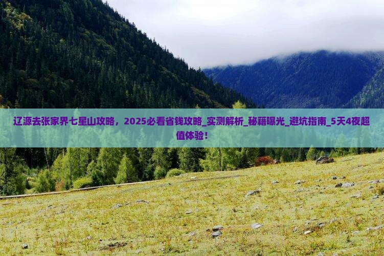 辽源去张家界七星山攻略