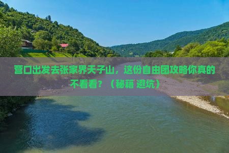营口到张家界天子山自由团